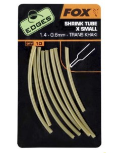 Fox shrink tube khaki xsmall 1.4-0.6mm 10unds