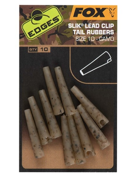 Fox slik tail rubber camo nº10 10unds