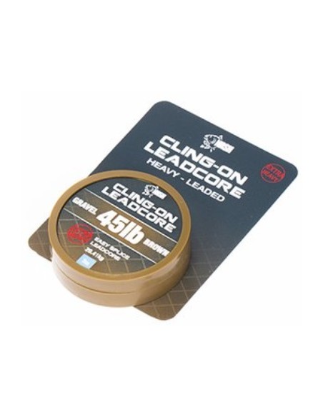 Nash cling-on leadcore gravel brown 45lb 7m