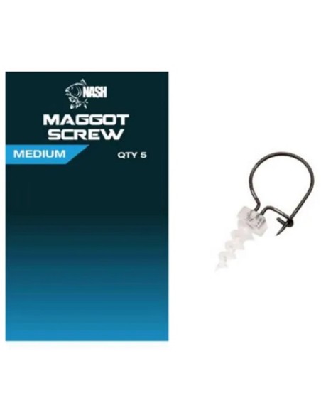 Nash maggot screw small 5unds