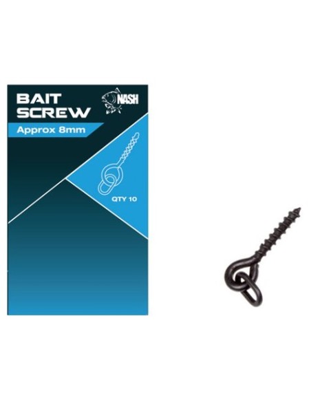 Nash bait screw 8mm 10unds