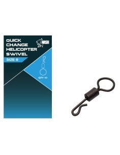 Nash quick change helicopter swivel nº8 10unds