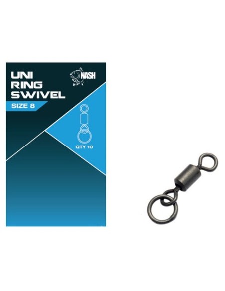 Nash uni ring swivell nº8 10unds