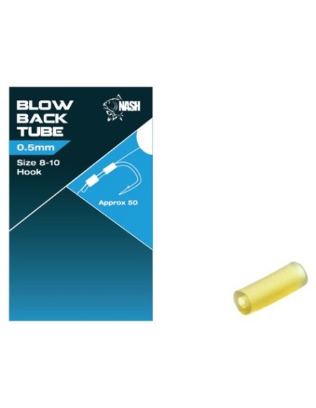 Nash blow out tube small 0.5mm size 8-10 50unds