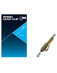 Nash speed lead clip weed 8unds