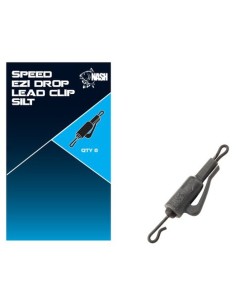 Nash speed ezi drop lead clip silt 8unds