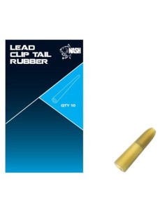 Nash lead clip tail rubber weed 10unds