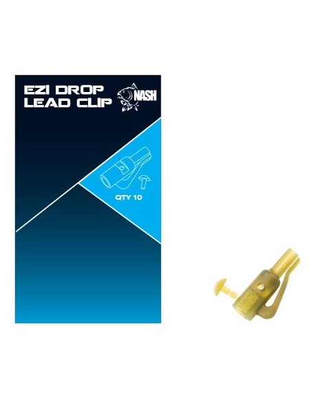 Nash ezi drop lead clip weed 10unds