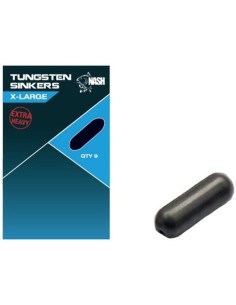 Nash tungsten sinkers x-large 9unds