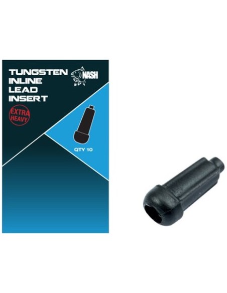 Nash tungsten inline lead insert 10unds