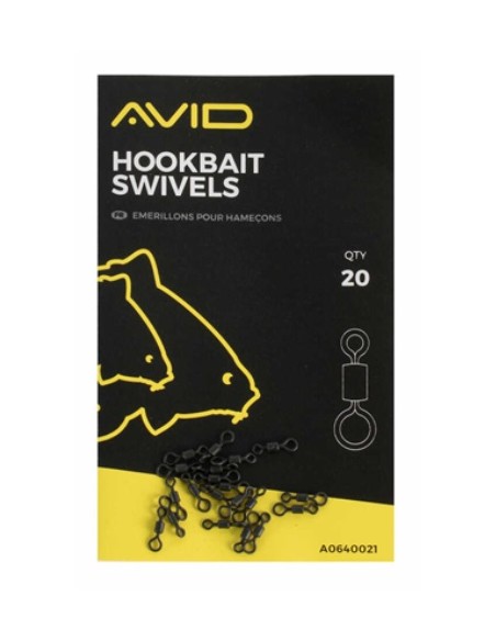 Avidcarp hookbait swivels 20unds