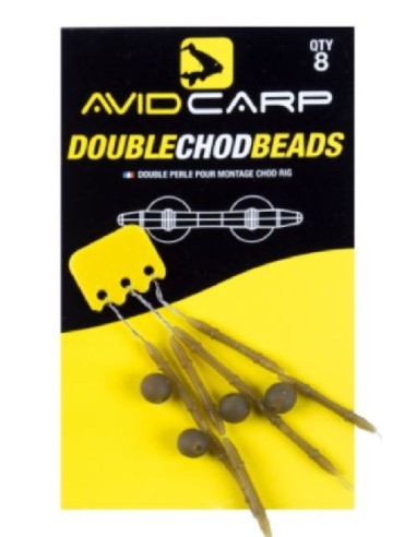 Avidcarp double chod beads 8unds