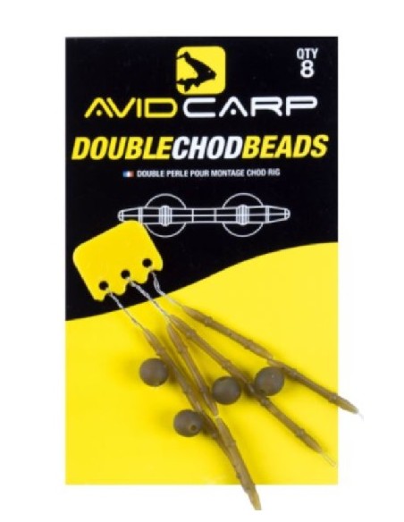 Avidcarp double chod beads 8unds
