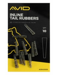 Avidcarp inline tail rubbers camo 10unds