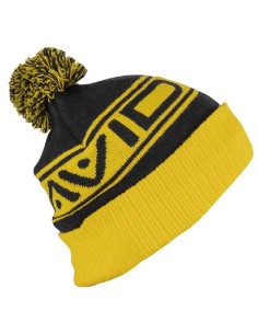 Avidcarp gorro bobble hat black yellow