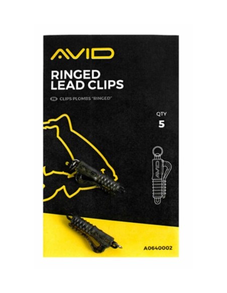 Avidcarp ringed lead clips camo 5unds