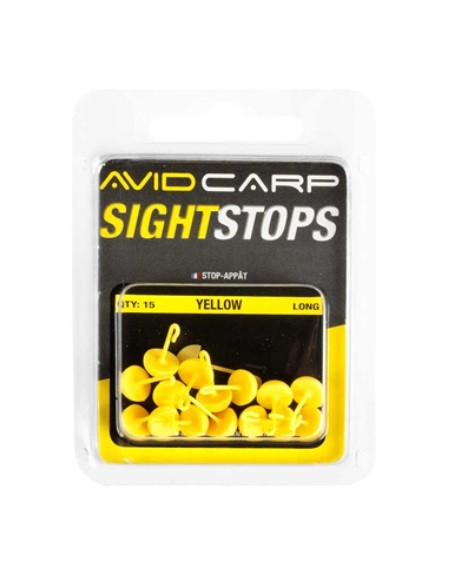 Avidcarp topes sight largos amarillos 15unds