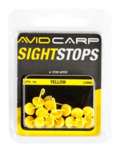 Avidcarp topes sight cortos amarillos 15unds