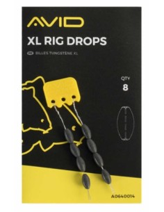 Avidcarp tungsten XL rig drops 8unds