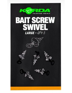 Korda baits screw ring swivel large 5unds