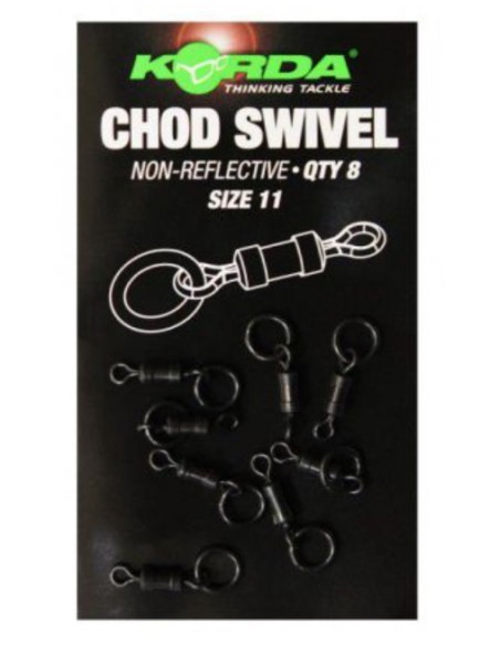Korda chod swivel nº11 8unds