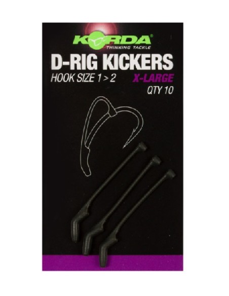 Korda kickers d rig extra large green 10unds