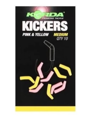 Korda kickers pink yellow medium 10unds