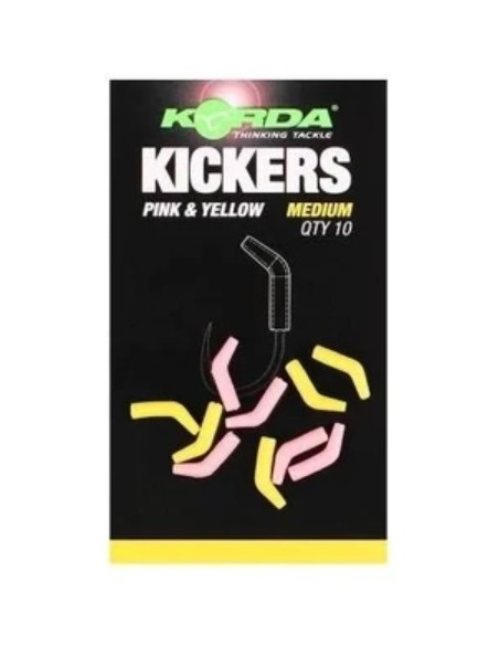 Korda kickers pink yellow medium 10unds