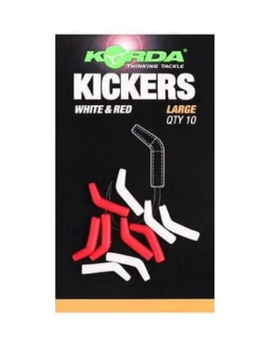 Korda kickers red white large 10unds