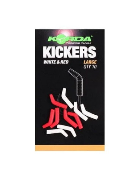 Korda kickers red white large 10unds