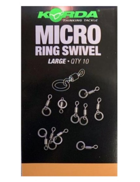 Korda micro rig ring swivel large