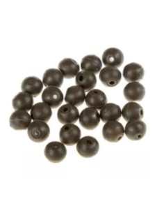 Korda perlas bead brown 4mm 25unds 2