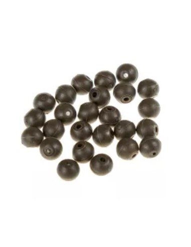 Korda perlas bead brown 4mm 25unds