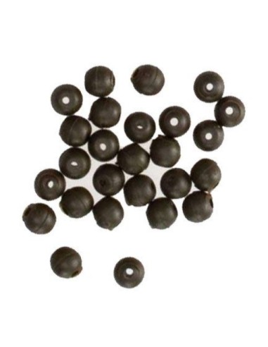 Korda perlas bead green 4mm 25unds