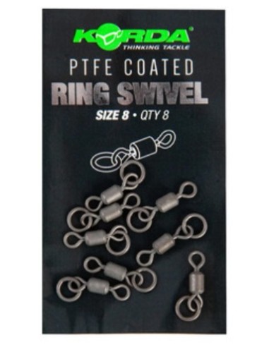 Korda PTFE ring swivel nº8 8unds