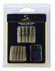 Carp spirit metalic lead clip pack camo