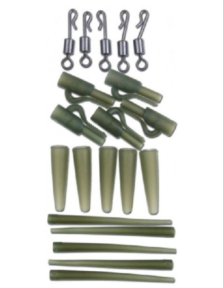 Gardner clip kit session pack c-thru green 20uds