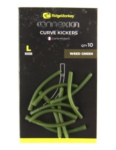 Ridgemonkey curve kickers large green 10unds