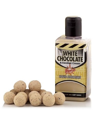 Dynamite baits white chocolat coconut liquid 250ml