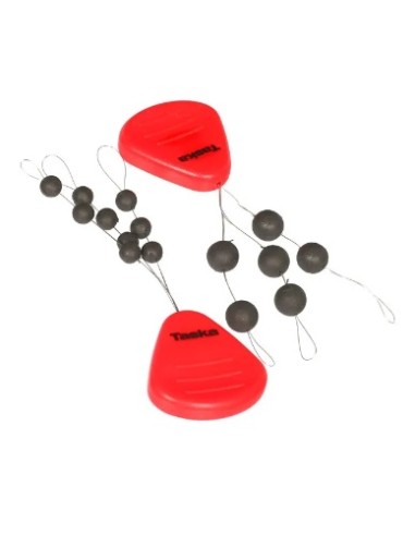 Taska tungsten solid bead black 4mm 10unds