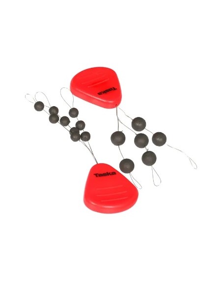 Taska tungsten solid bead black 4mm 10unds