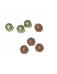 Taska beads tapered verde 4mm 30unds 2