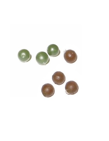 Taska beads tapered verde 4mm 30unds