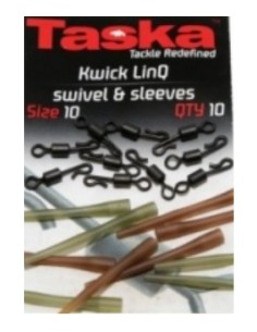 Taska kit kwick linq heli swivel & sleeves 20 piezas