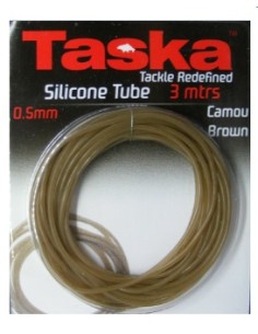 Taska silicona verde traslucido 0.5 mm 3m