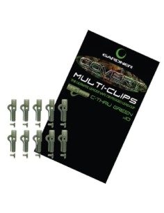 Gardner multi-clips green 10 unds