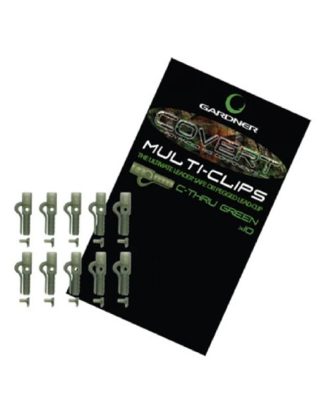 Gardner multi-clips brown 10 unds