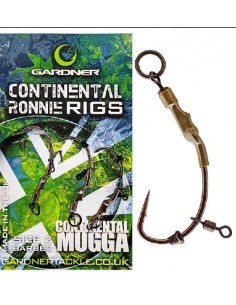 Gardner anzuelos ronnie rigs continental nº6 3unds