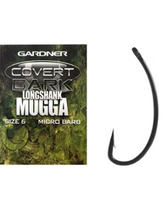 Gardner covert hook longshank mugga nº6 10 unds