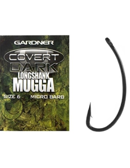 Gardner covert hook longshank mugga nº6 10 unds